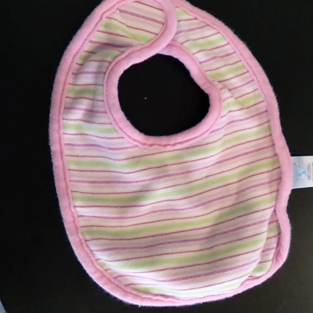 5 pack 100% cotton newborn bibs